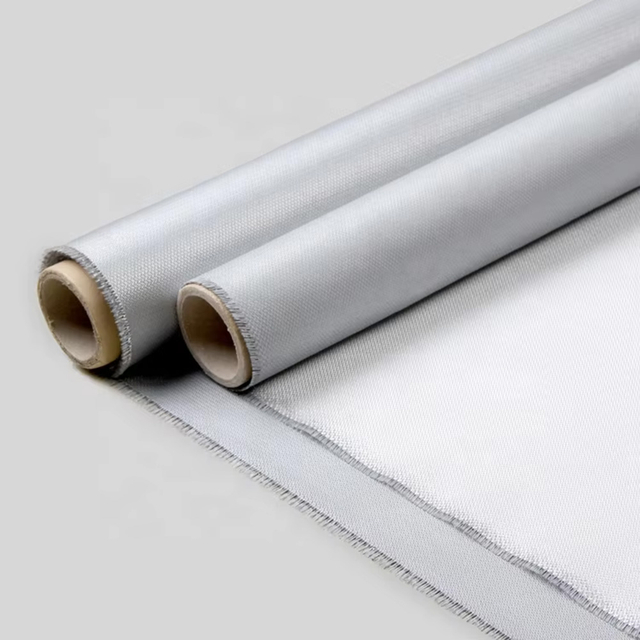 RUISHUN silicone coated high silica fabric for high temperature protection