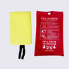 RUISHUN silicone-coated fire blanket for high temperature and flame protection
