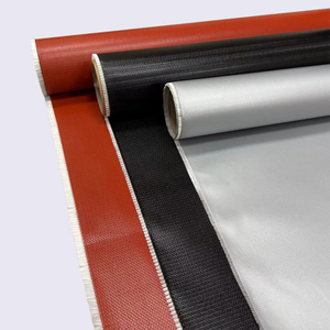 RUISHUN silicone coated fiberglass fabric roll for high temperature applications