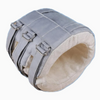 Inner insulation material of removable insulation sleeve for high temperature use