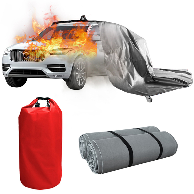 RUISHUN car fire blanket used in cars and trucks for safety