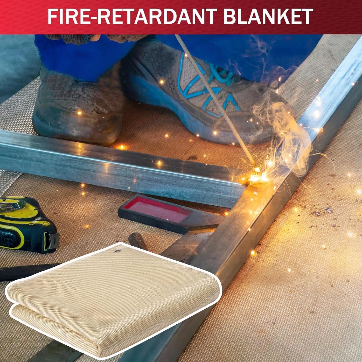 welding fire blanket