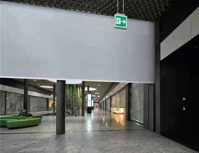 Silicone coated fiberglass fabric for building fire protection systems